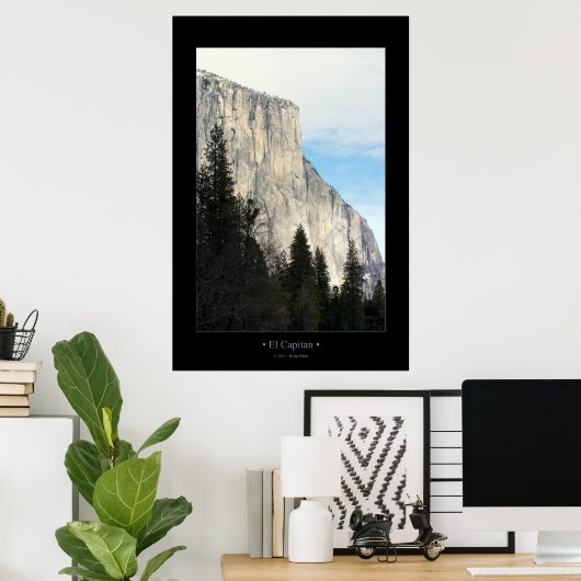 El Capitan (kleur) Poster (Thuiskantoor)
