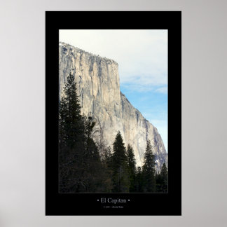 El Capitan (kleur) Poster