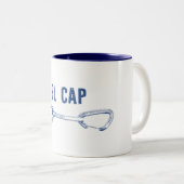 El Capitan-klimmer Tweekleurige Koffiemok (Voorkant rechts)