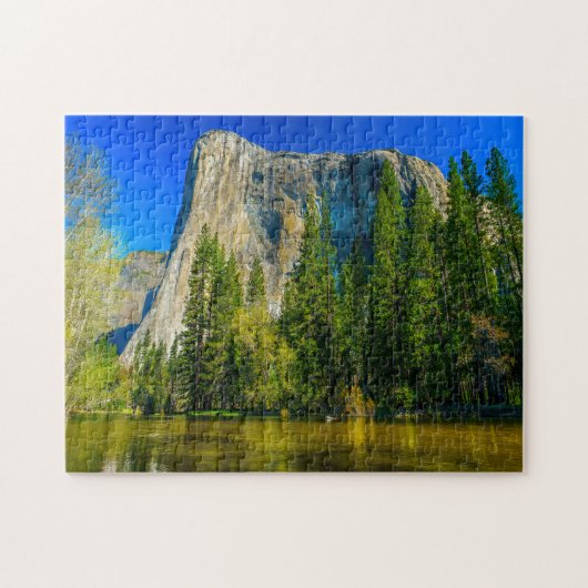 El Capitan Merced Rivier Yosemite. Legpuzzel (Horizontaal)