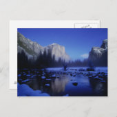El Capitan Mountain, Nationaal Park Yosemite Briefkaart (Voorkant / Achterkant)