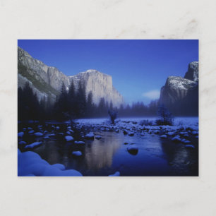 El Capitan Mountain, Nationaal Park Yosemite Briefkaart