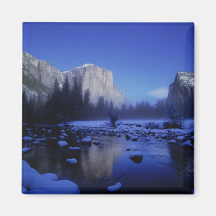 El Capitan Mountain, Nationaal Park Yosemite Magneet
