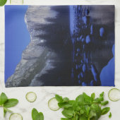 El Capitan Mountain, Nationaal Park Yosemite Theedoek (Gevouwen)