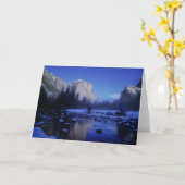 El Capitan Mountain, Yosemite National Park Kaart (Gele Bloem)