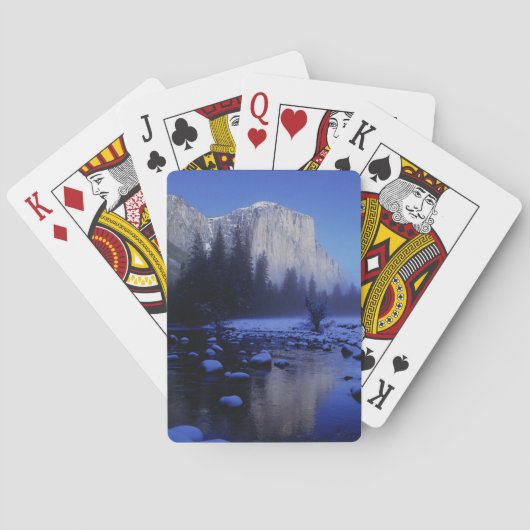 El Capitan Mountain, Yosemite National Park, Speelkaarten (Achterkant)