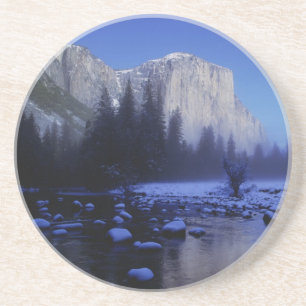 El Capitan Mountain, Yosemite National Park, Zandsteen Onderzetter