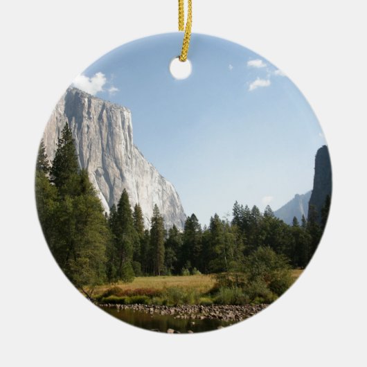 El Capitan, Nationaal Park Yosemite Keramisch Ornament (Voorkant)
