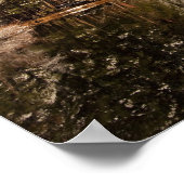 El Capitan neemt de rivier de Merced in Poster (Hoek)