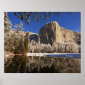 El Capitan neemt de rivier de Merced in Poster (Voorkant)