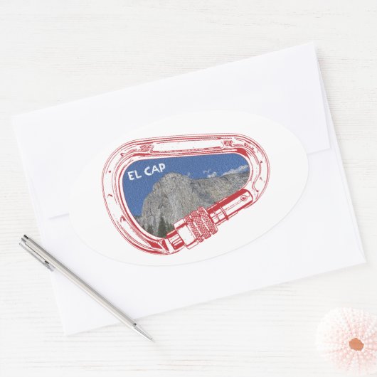 El Capitan Ovale Sticker (Envelop)