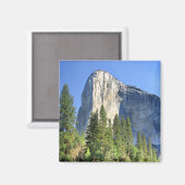 El capitan Over de Merced-rivier - Yosemite-vallei Magneet (Voorkant / Achterkant)