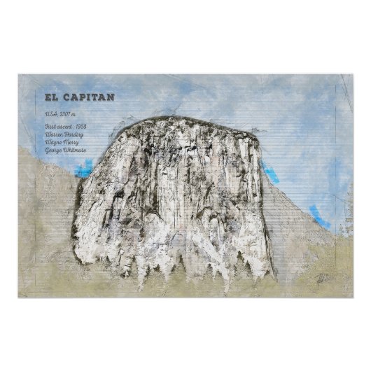 El Capitan Perfect Poster (Voorkant)