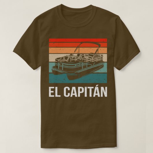 El Capitan pontonboot II T-shirt (Design voorkant)