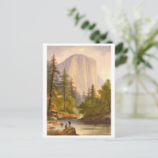 El Capitan  Prang Lithograaf Briefkaart (Staand voorkant)