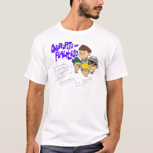 El Capitán Tan, Valentina, Locomotoro y Tío Aqui T-shirt
