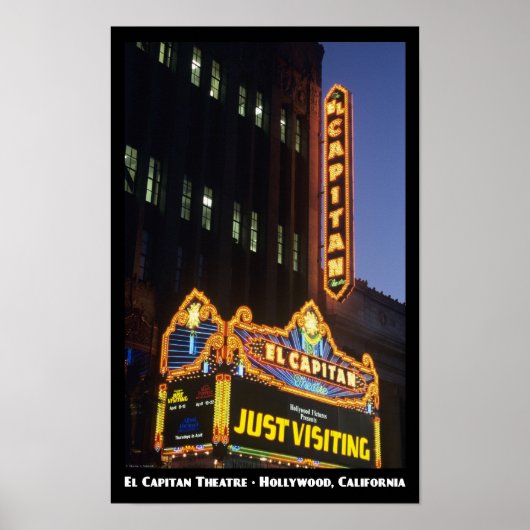 El Capitan Theater, Hollywood 11x17 Poster (Voorkant)