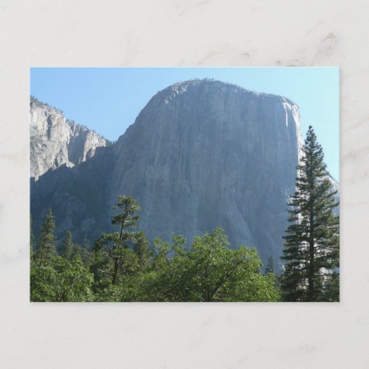 El Capitan uit het Nationaal Park Yosemite Briefkaart (Voorkant)