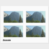 El Capitan uit het Nationaal Park Yosemite Rechthoekige Sticker (Vel)