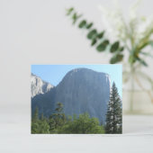 El Capitan vanuit Yosemite National Park Briefkaart (Staand voorkant)
