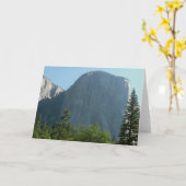 El Capitan vanuit Yosemite National Park Kaart (Gele Bloem)