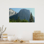 El Capitan vanuit Yosemite National Park Poster (Keuken)