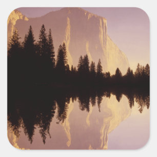 El Capitan Vierkante Sticker