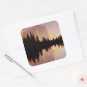El Capitan Vierkante Sticker (Envelop)