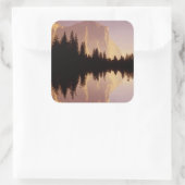El Capitan Vierkante Sticker (Tas)