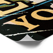 El Capitan vintage-poster Poster (Hoek)