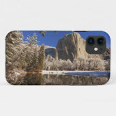 El Capitan weerspiegelt zich in de Merced-rivier i Case-Mate iPhone Case (Achterkant (horizontaal))