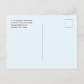 El Capitan, woestijn, Guadalupe Mountains NP, Texa Briefkaart (Achterkant)