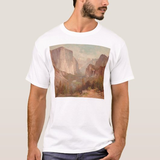 El Capitan, Yosemite, Californië (0229A) T-shirt (Voorkant)