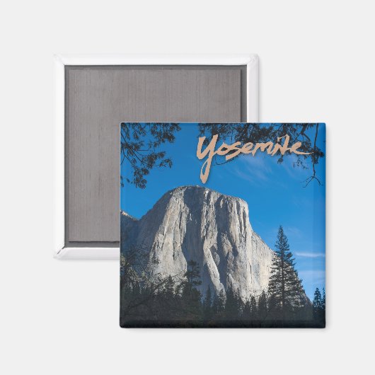 El Capitan Yosemite Magnet (Voorkant / Achterkant)