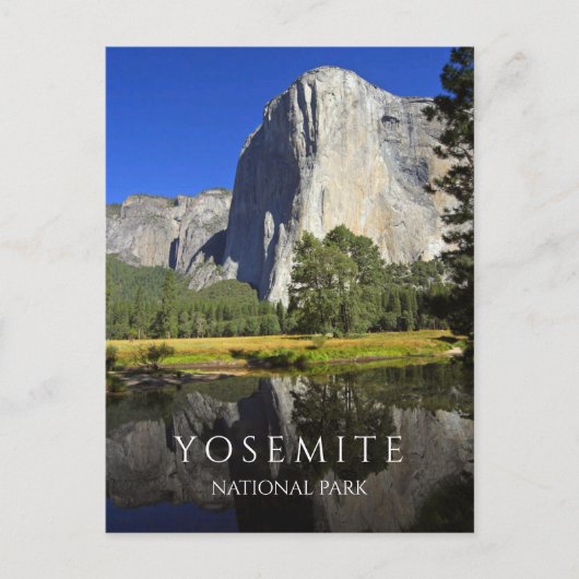 El Capitan, Yosemite National Park, Verenigde Stat Briefkaart (Voorkant)