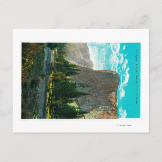 El Capitan, Yosemite Valley Yosemite, CA Briefkaart (Voorkant)