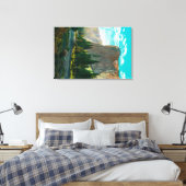 El Capitan, Yosemite Valley Yosemite, CA Canvas Afdruk (Insitu (Slaapkamer))