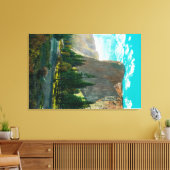 El Capitan, Yosemite Valley Yosemite, CA Canvas Afdruk (Insitu (Woonkamer))