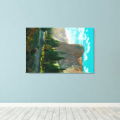 El Capitan, Yosemite Valley Yosemite, CA Canvas Afdruk (Insitu (Houten vloer))