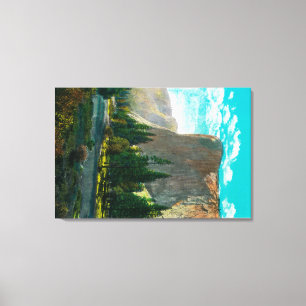 El Capitan, Yosemite Valley Yosemite, CA Canvas Afdruk