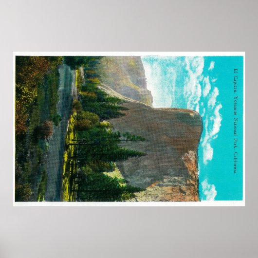 El Capitan, Yosemite Valley Yosemite, CA Poster (Voorkant)