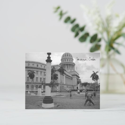 el capitolio briefkaart (Staand voorkant)