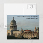 El Capitolio & Gran Teatro, Havana, Cuba Briefkaart (Voorkant / Achterkant)