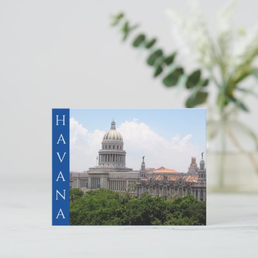 el capitolio havana briefkaart (Staand voorkant)