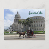 El Capitolio, Havana, Cuba - briefkaart (Voorkant)