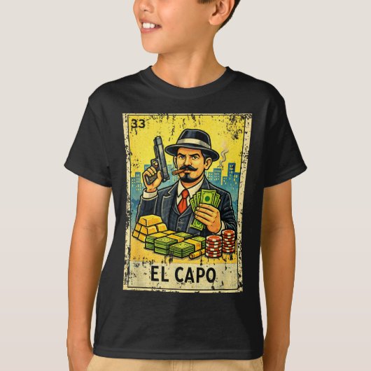 El Capo Cinco De Mayo T-shirt (Voorkant)