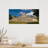 El Caracol op Chichen Itza Poster (Keuken)
