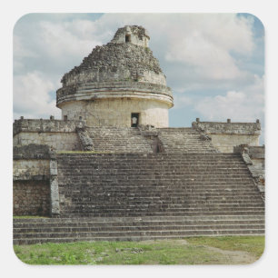 El Caracol Vierkante Sticker