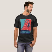 El Carpincho Capybara Wild Animal Right Capybaras T-shirt (Voorkant volledig)