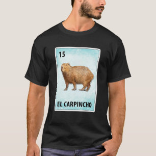 El Carpincho Mexican Capybara Kaarten 1 T-shirt
